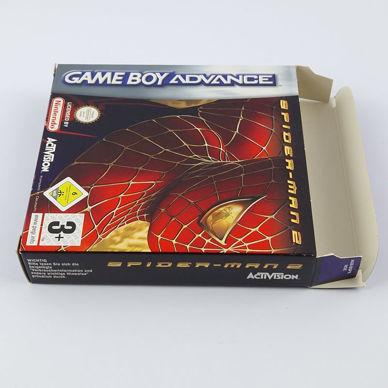 Nintendo Game Boy Advance Spiel : Spider-Man 2 - OVP Anleitung Modul GBA Gameboy