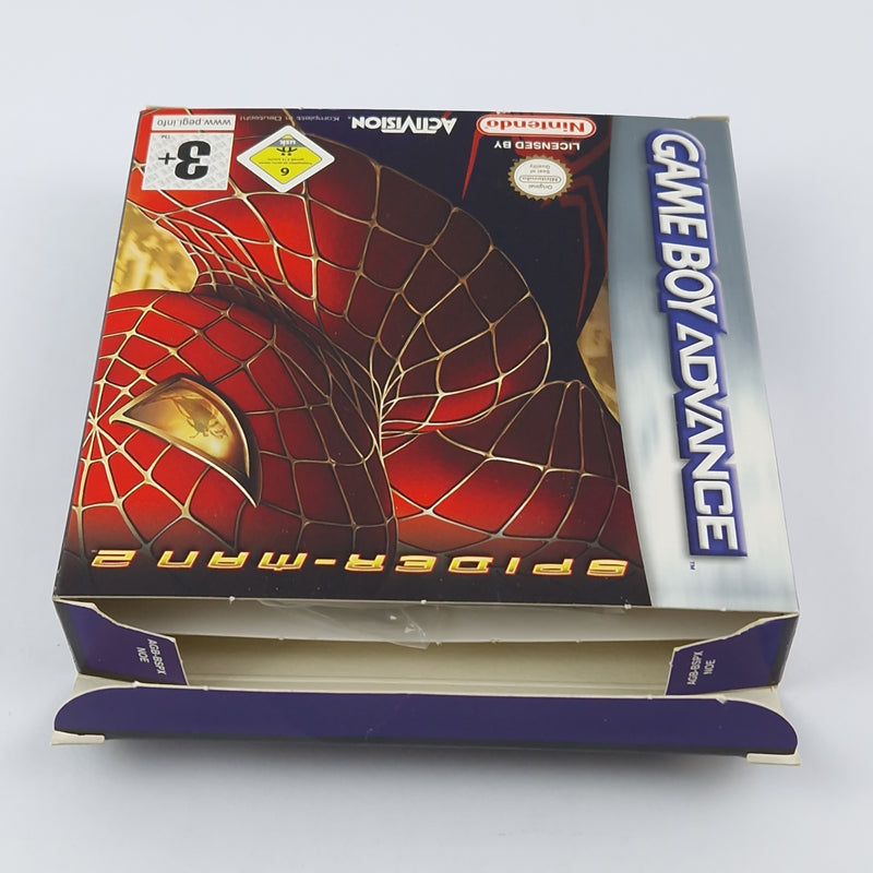 Nintendo Game Boy Advance Spiel : Spider-Man 2 - OVP Anleitung Modul GBA Gameboy