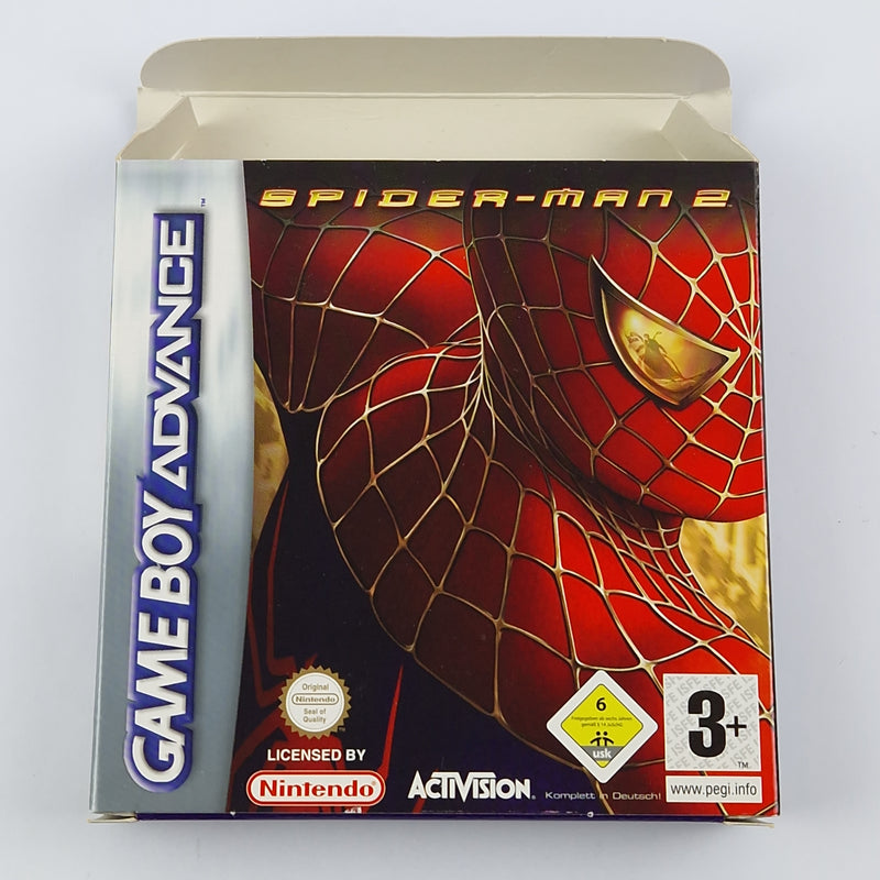 Nintendo Game Boy Advance Spiel : Spider-Man 2 - OVP Anleitung Modul GBA Gameboy