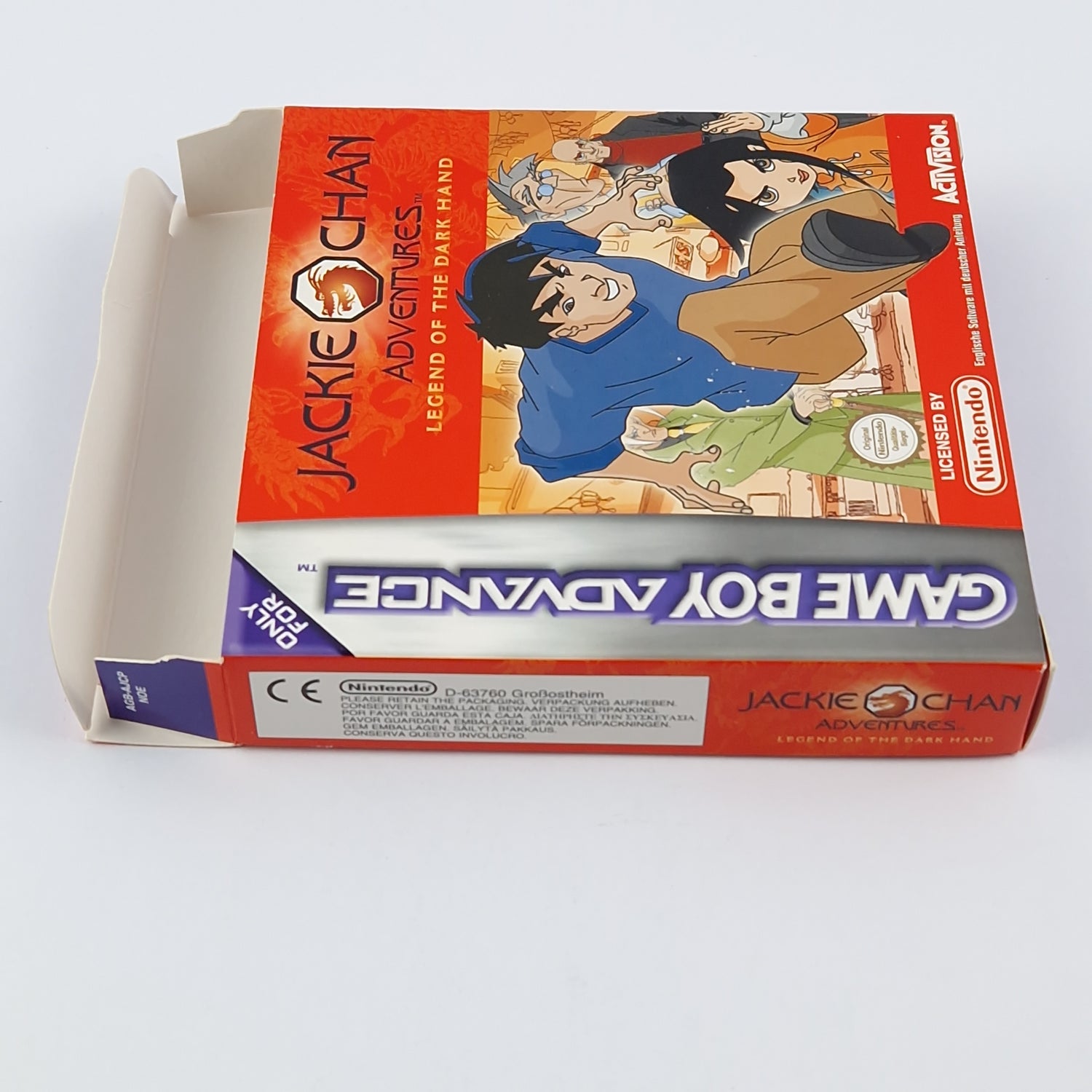 Nintendo Game Boy Advance Game: Jackie Chan Adventures - OVP GBA Gameboy