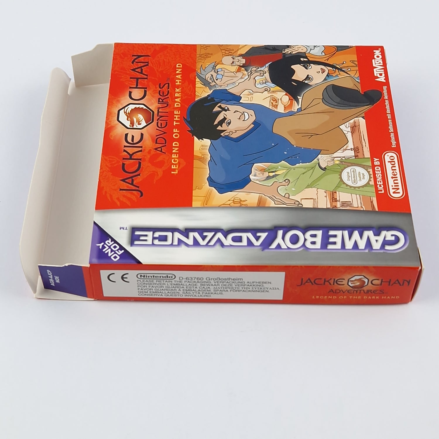 Nintendo Game Boy Advance Spiel : Jackie Chan Adventures  - OVP GBA Gameboy