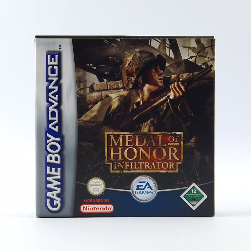 Nintendo Game Boy Advance Spiel : Medal of Honor Infiltrator - OVP GBA Gameboy