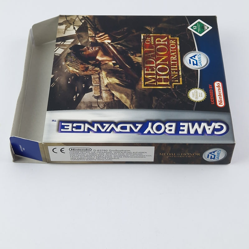 Nintendo Game Boy Advance Spiel : Medal of Honor Infiltrator - OVP GBA Gameboy