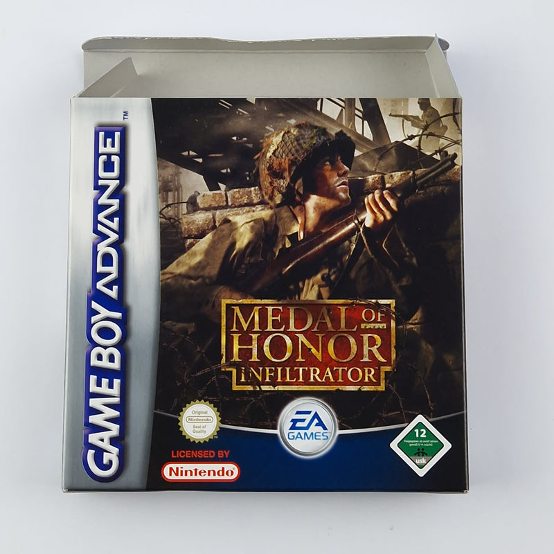 Nintendo Game Boy Advance Spiel : Medal of Honor Infiltrator - OVP GBA Gameboy