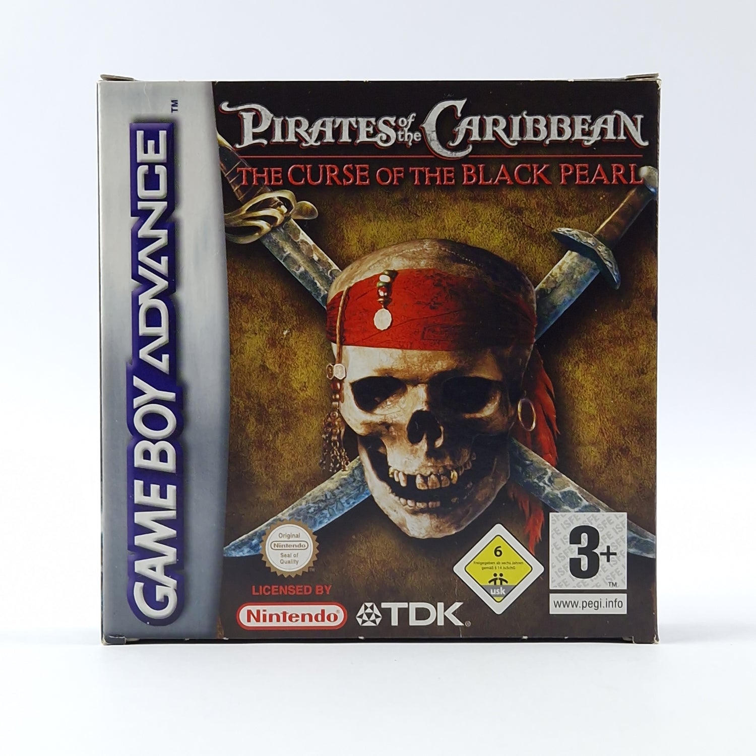 Nintendo Game Boy Advance Game: Pirates of the Caribbean - OVP GBA Gameboy