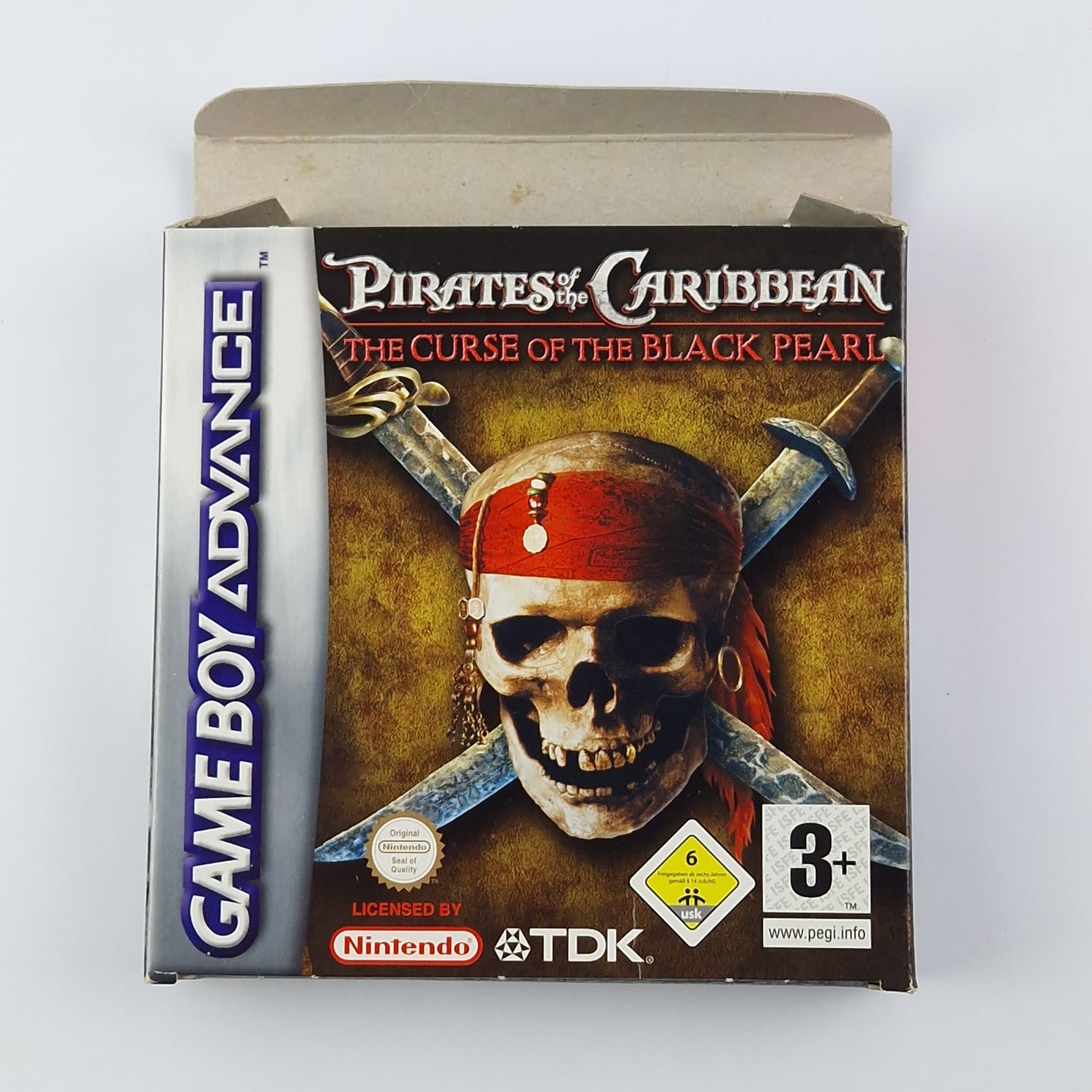 Nintendo Game Boy Advance Game: Pirates of the Caribbean - OVP GBA Gameboy