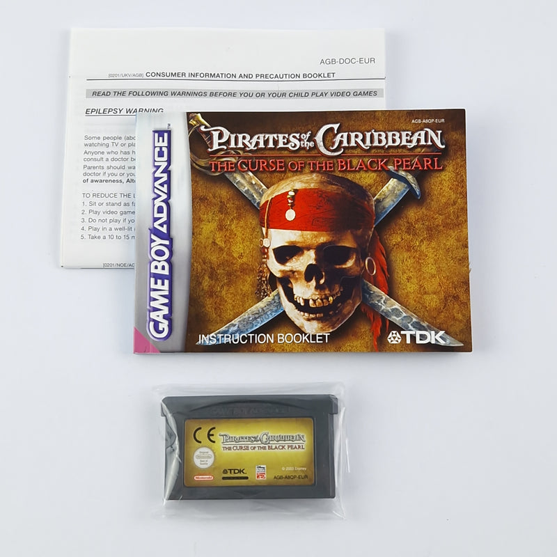 Nintendo Game Boy Advance Game: Pirates of the Caribbean - OVP GBA Gameboy