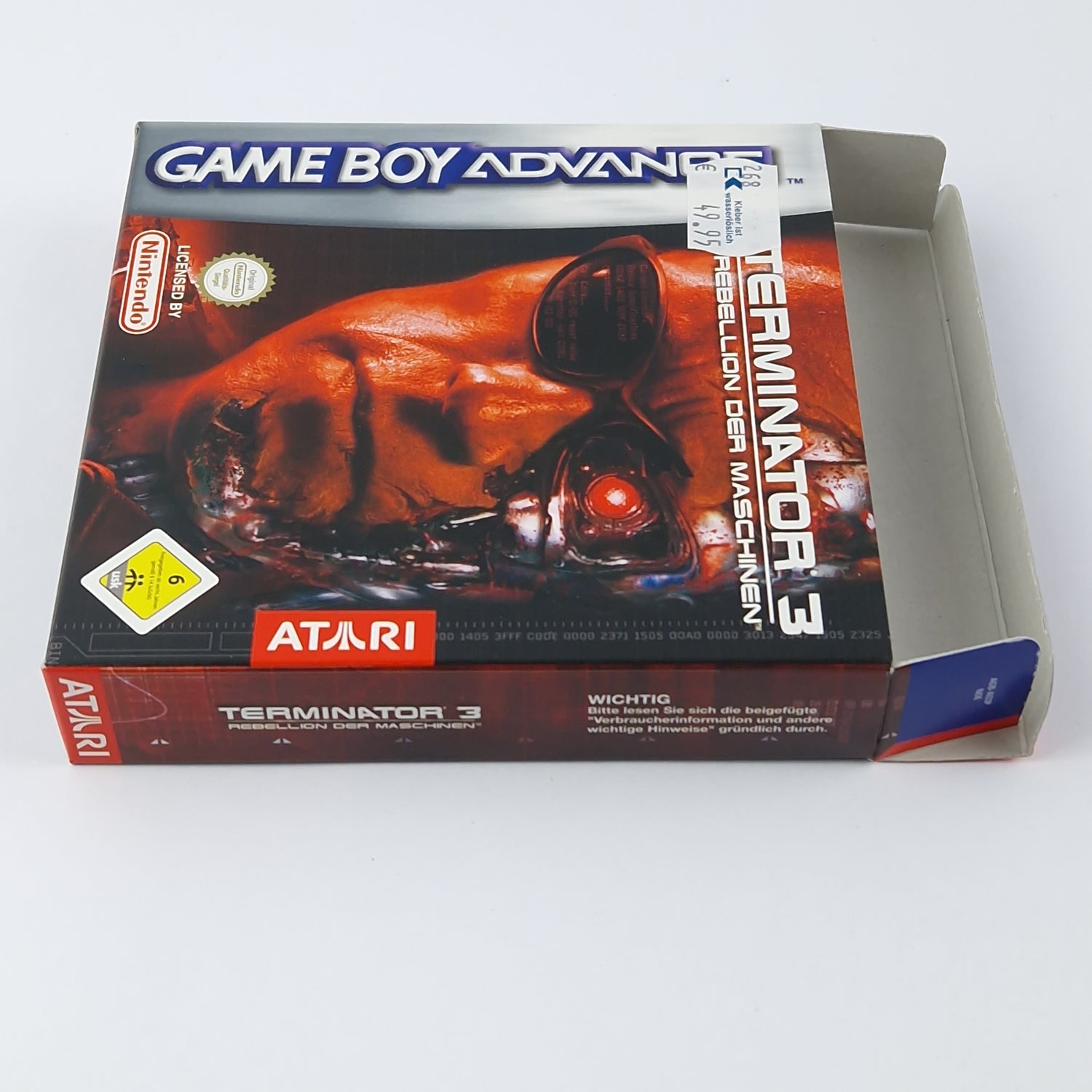 Nintendo Game Boy Advance Spiel : Terminator 3 - OVP GBA Gameboy