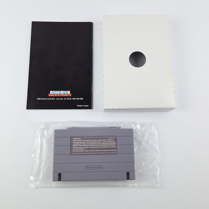 Super Nintendo Spiel : BUBSY - OVP Anleitung Modul | SNES NTSC-U/C USA Game
