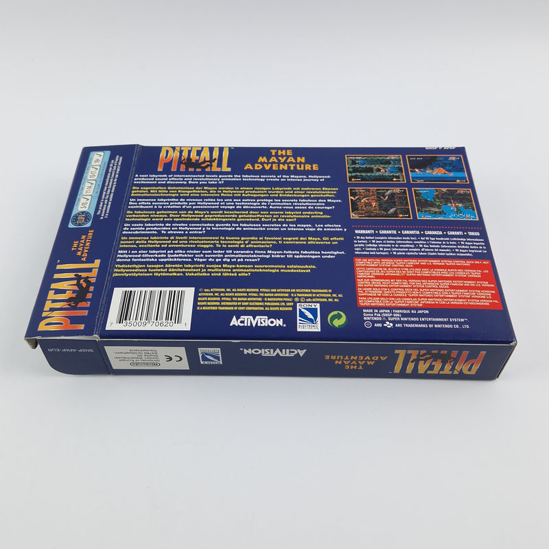 Super Nintendo Game: Pitfall The Mayan Adventure - OVP l | SNES PAL game