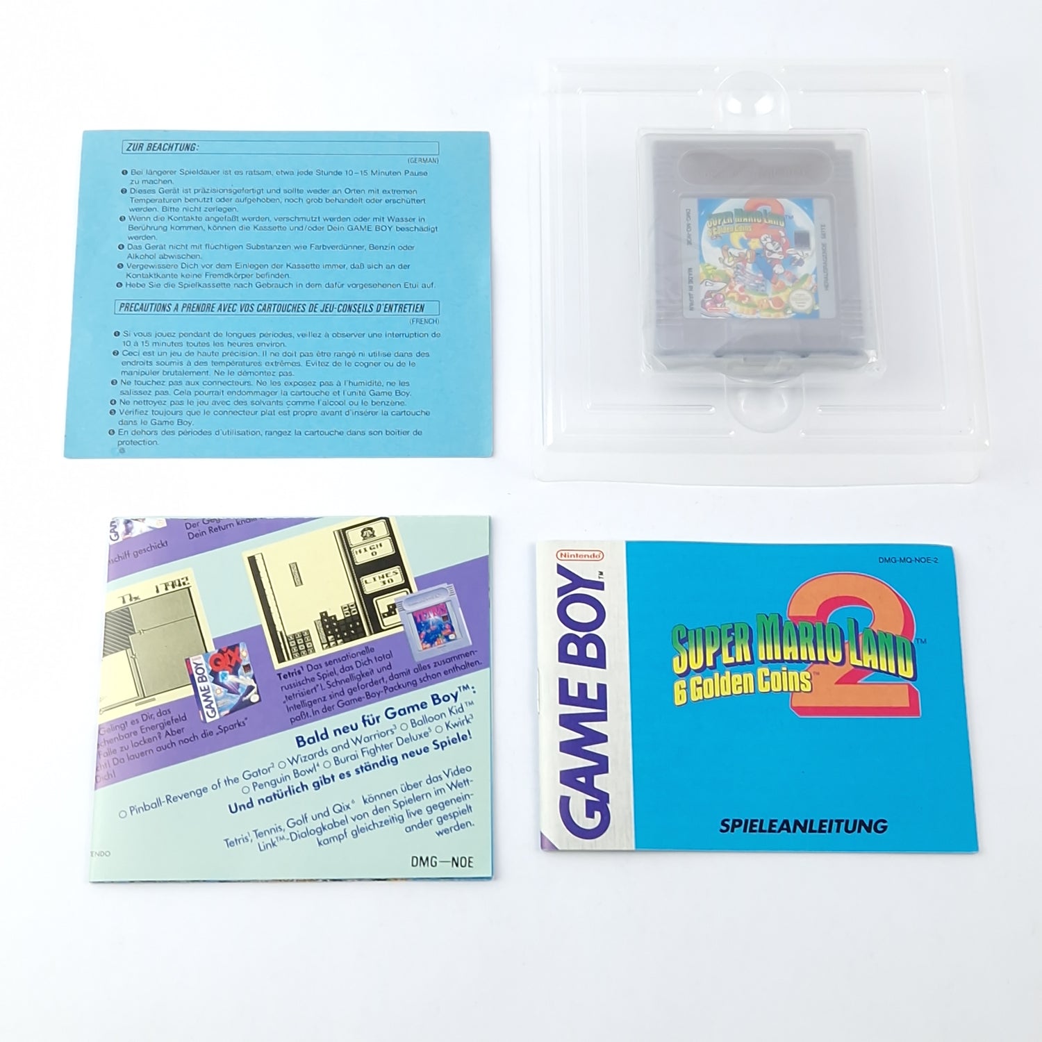 Nintendo Game Boy Classic Game : Super Mario Land 2 6 Golden Coins | OVP PAL