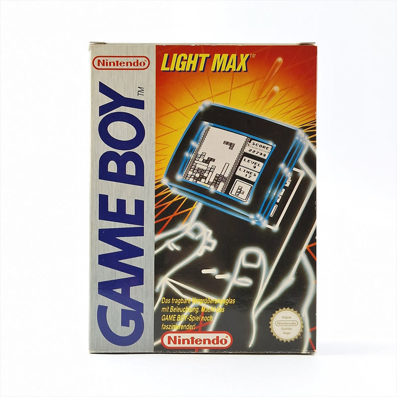 Nintendo Game Boy Classic Accessories: Gameboy Light Max - magnifying glass + light OVP PAL