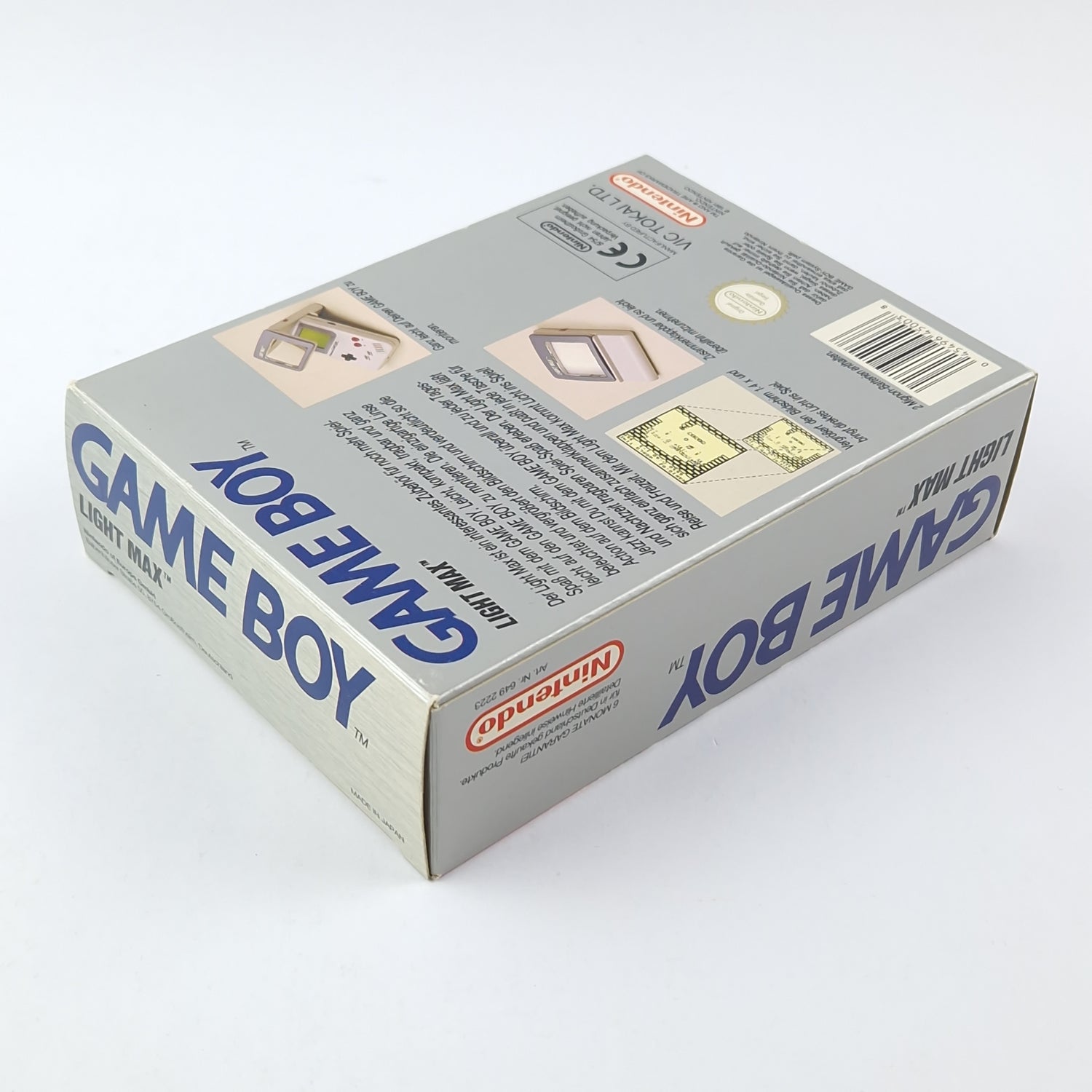 Nintendo Game Boy Classic Accessories: Gameboy Light Max - magnifying glass + light OVP PAL