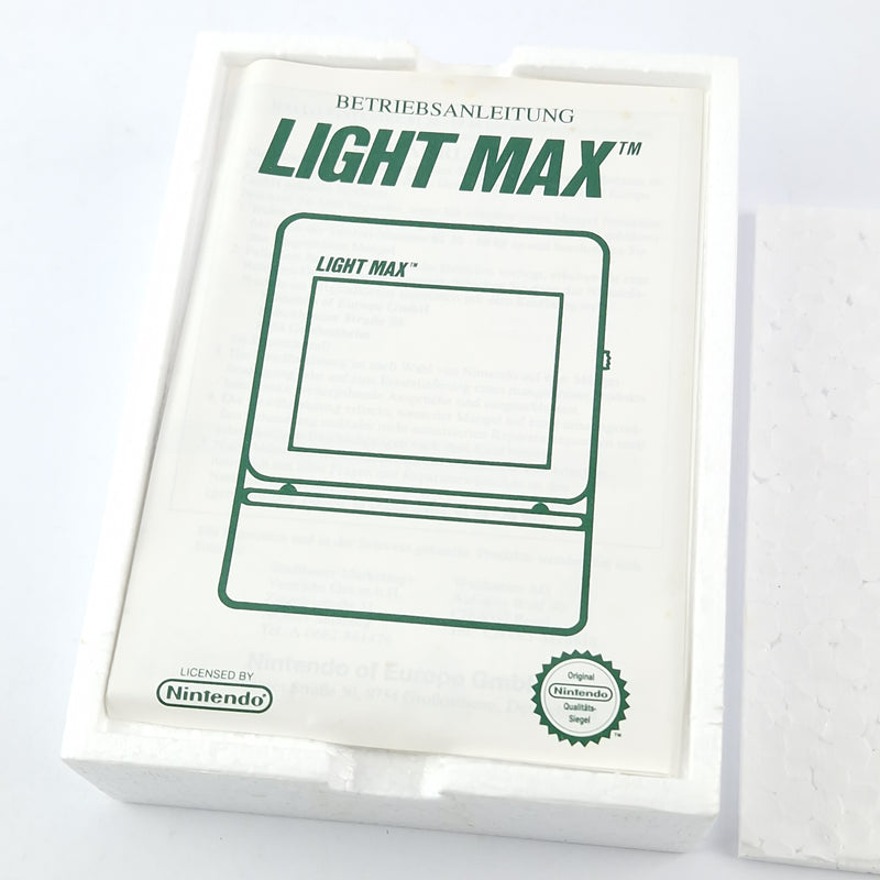 Nintendo Game Boy Classic Accessories: Gameboy Light Max - magnifying glass + light OVP PAL