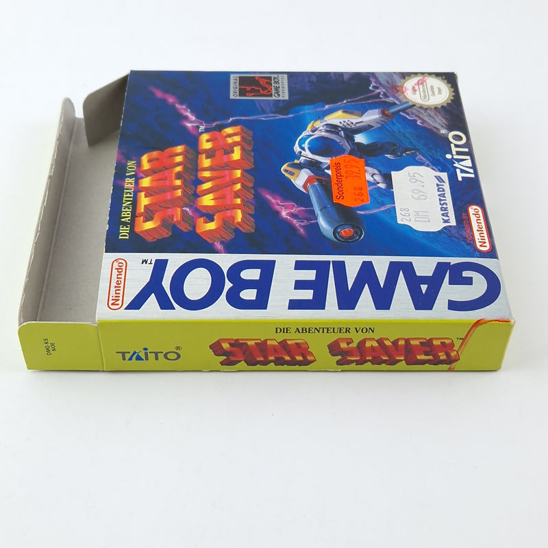 Nintendo Game Boy Classic Spiel : Die Abenteuer von Star Saver - OVP Anleitung