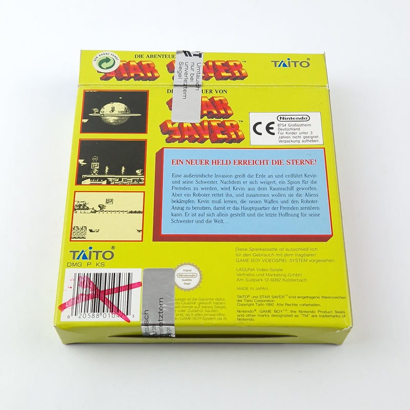 Nintendo Game Boy Classic Spiel : Die Abenteuer von Star Saver - OVP Anleitung