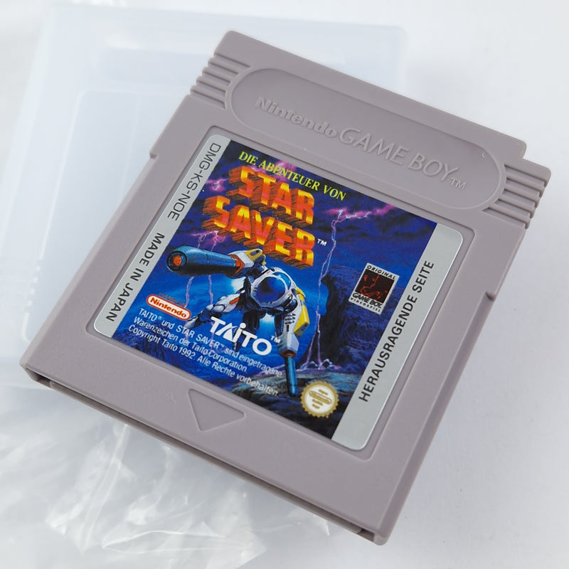 Nintendo Game Boy Classic Spiel : Die Abenteuer von Star Saver - OVP Anleitung
