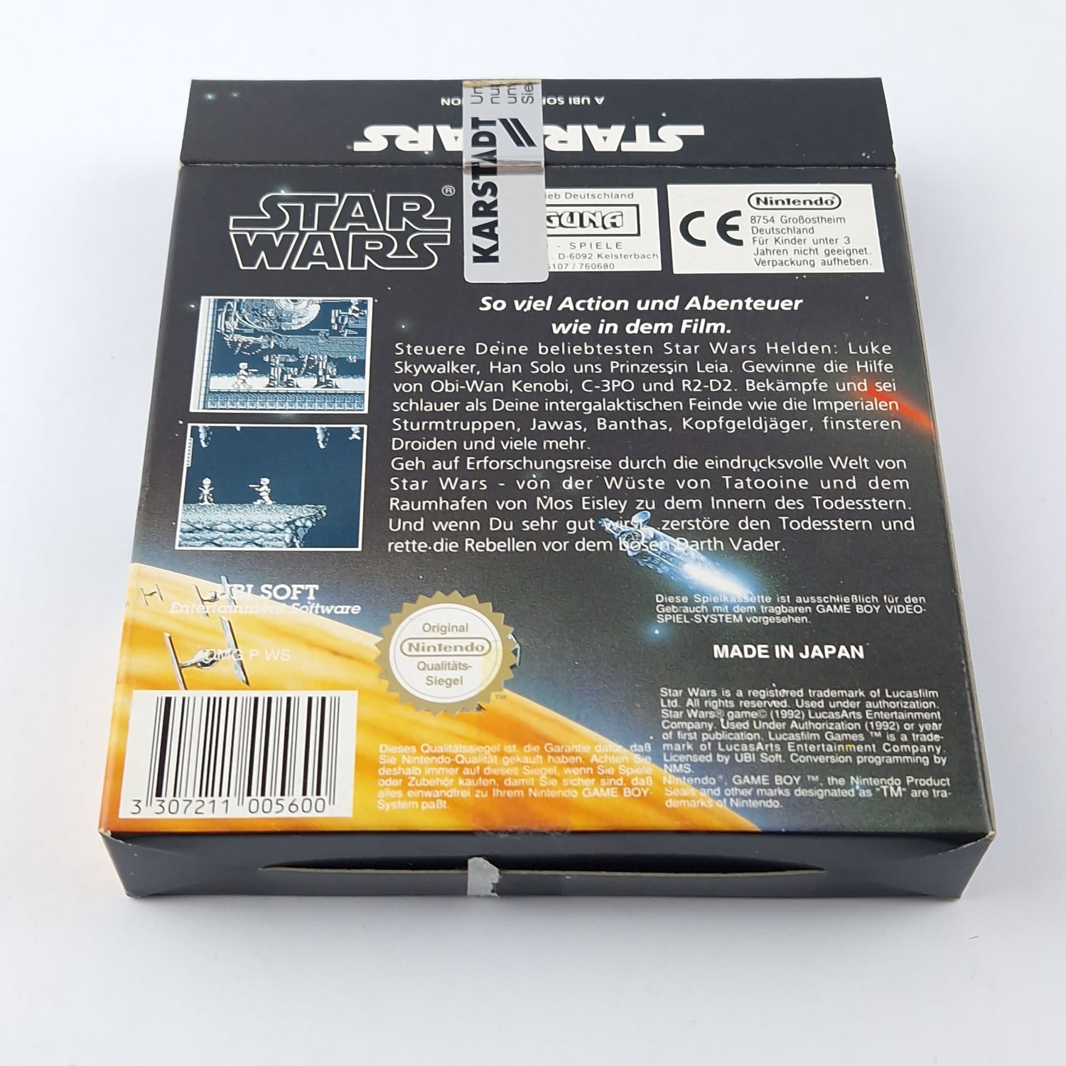 Nintendo Game Boy Classic Game: Star Wars - OVP Instructions Module | Gameboy NOE