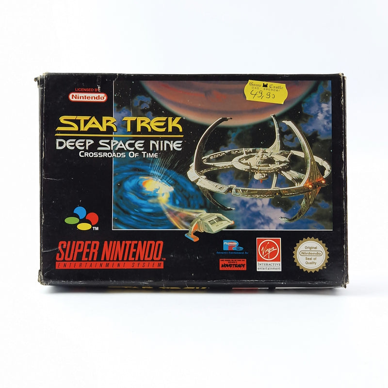 Super Nintendo Spiel : Star Trek Deep Space Nine - OVP Pal Game SNES