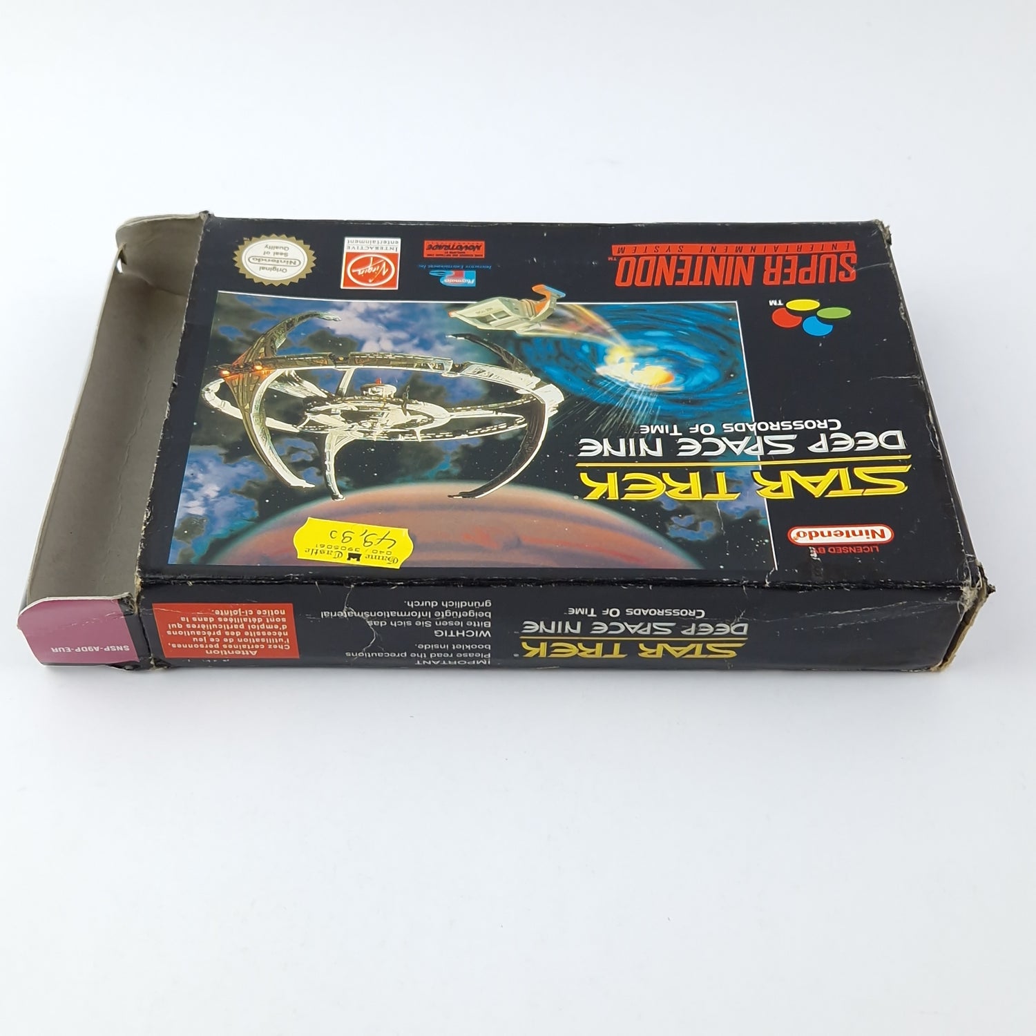 Super Nintendo Spiel : Star Trek Deep Space Nine - OVP Pal Game SNES
