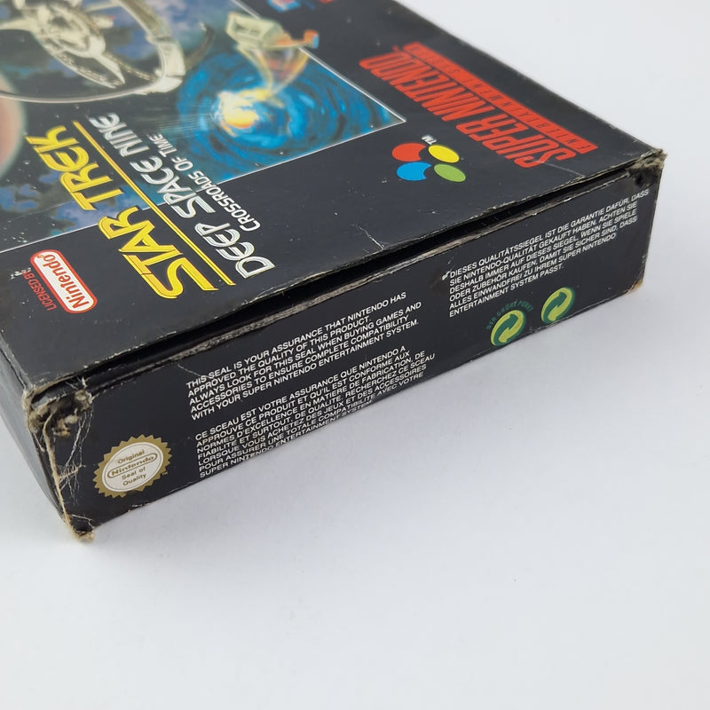 Super Nintendo Spiel : Star Trek Deep Space Nine - OVP Pal Game SNES