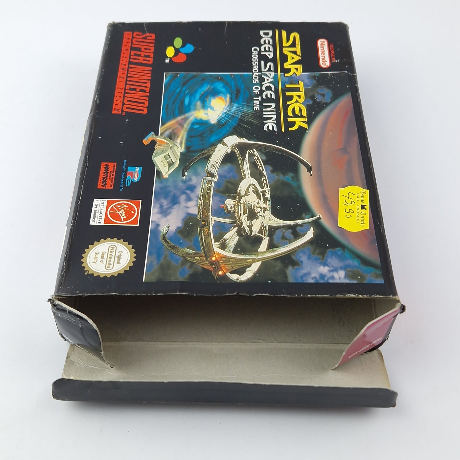 Super Nintendo Spiel : Star Trek Deep Space Nine - OVP Pal Game SNES