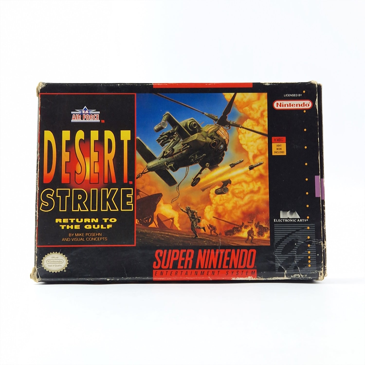 Super Nintendo Spiel : Desert Strike Return to the Gulf - OVP NTSC USA SNES