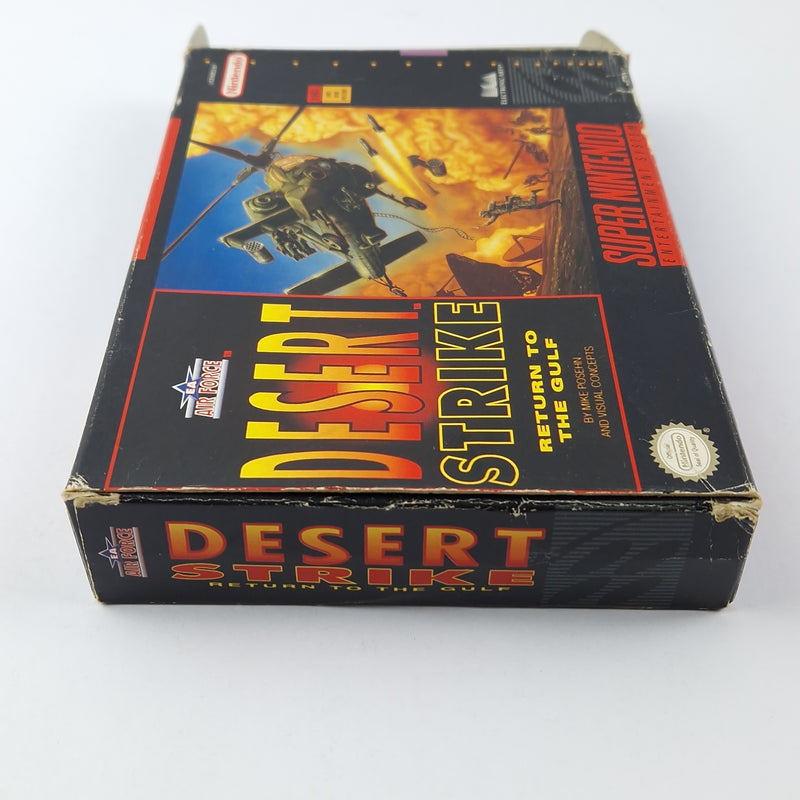 Super Nintendo Spiel : Desert Strike Return to the Gulf - OVP NTSC USA SNES