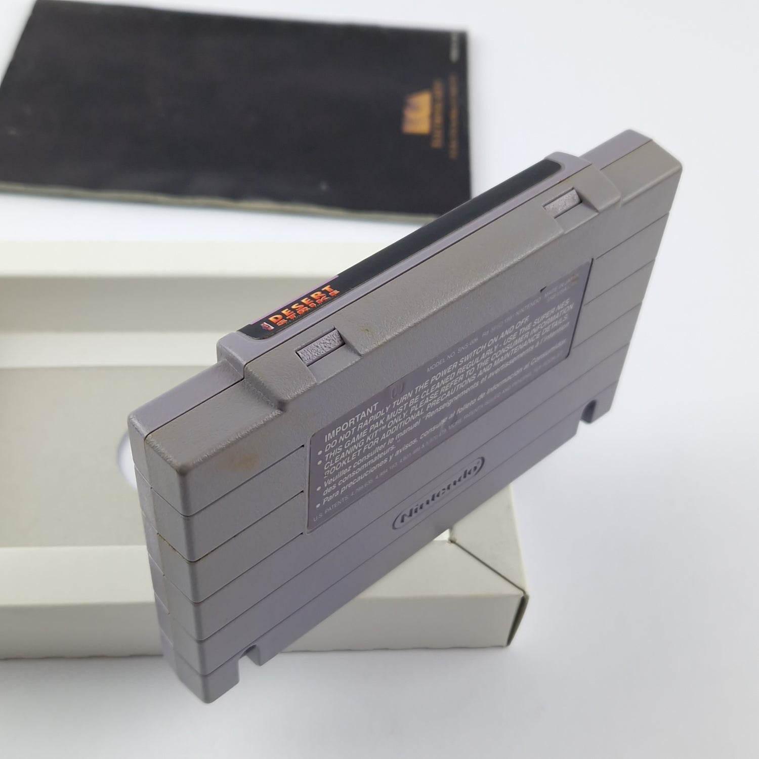 Super Nintendo Spiel : Desert Strike Return to the Gulf - OVP NTSC USA SNES