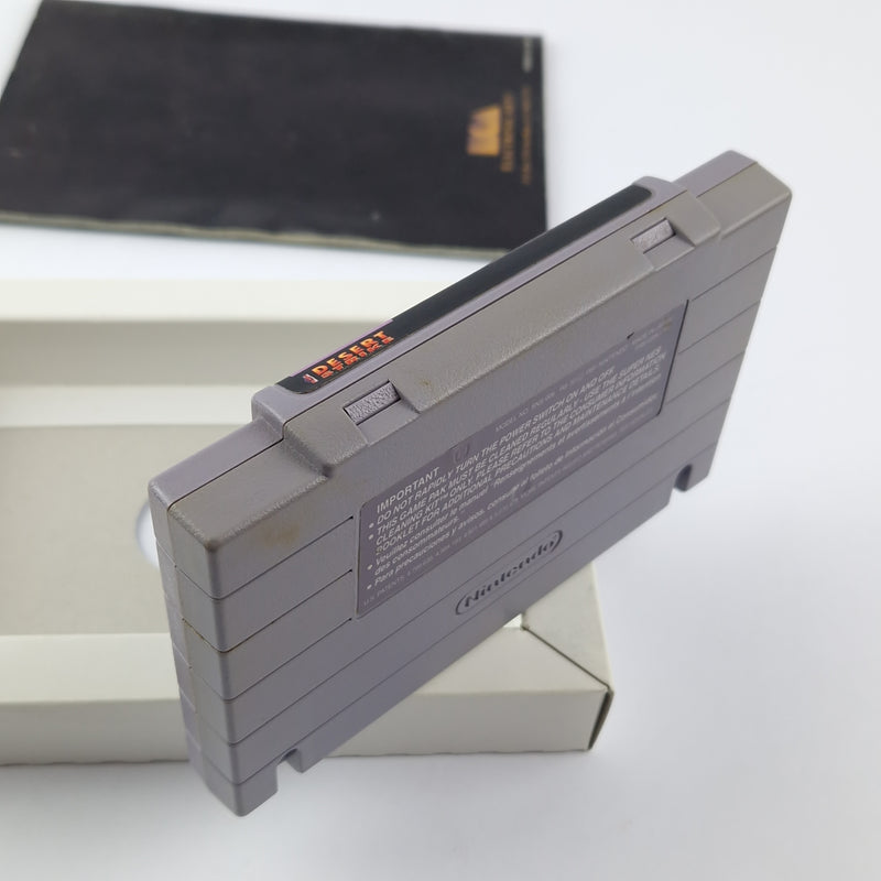 Super Nintendo Spiel : Desert Strike Return to the Gulf - OVP NTSC USA SNES