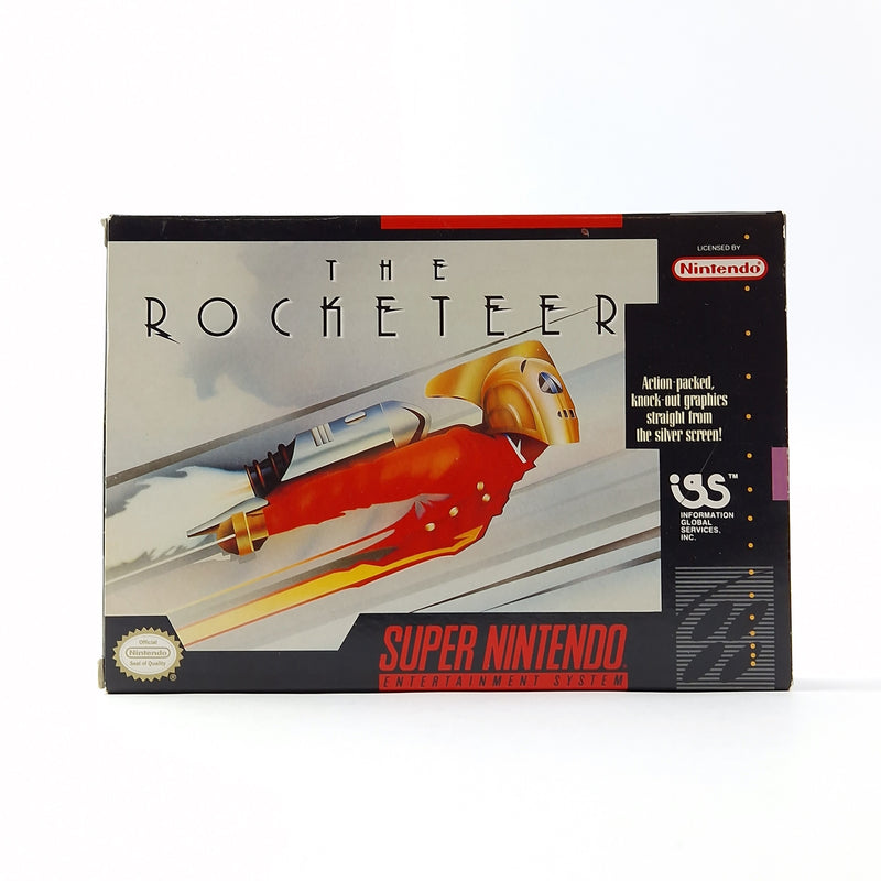 Super Nintendo Spiel : The Rocketeer - OVP Manual Cartridge NTSC-U/C USA SNES