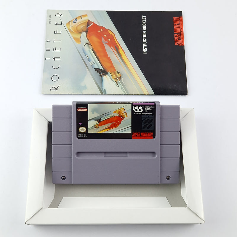 Super Nintendo Spiel : The Rocketeer - OVP Manual Cartridge NTSC-U/C USA SNES