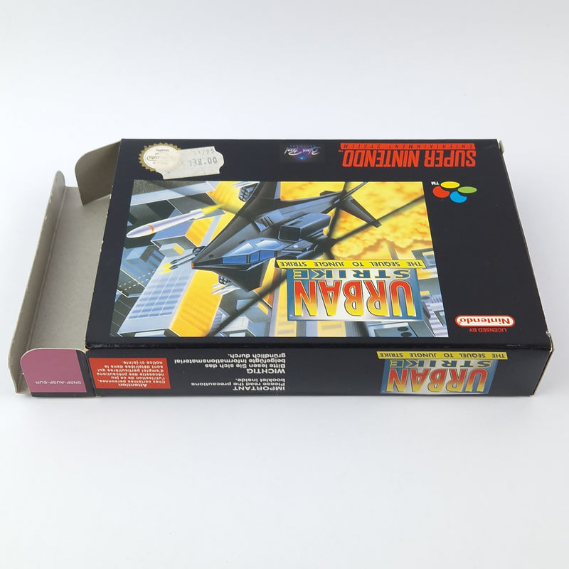 Super Nintendo Spiel : Urban Strike The Sequel to Jungle Strike - OVP SNES PAL