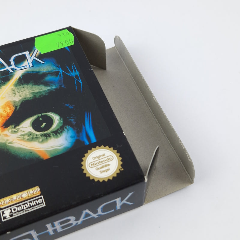 Super Nintendo Spiel : Flashback - OVP Anleitung Modul | SNES PAL NOE
