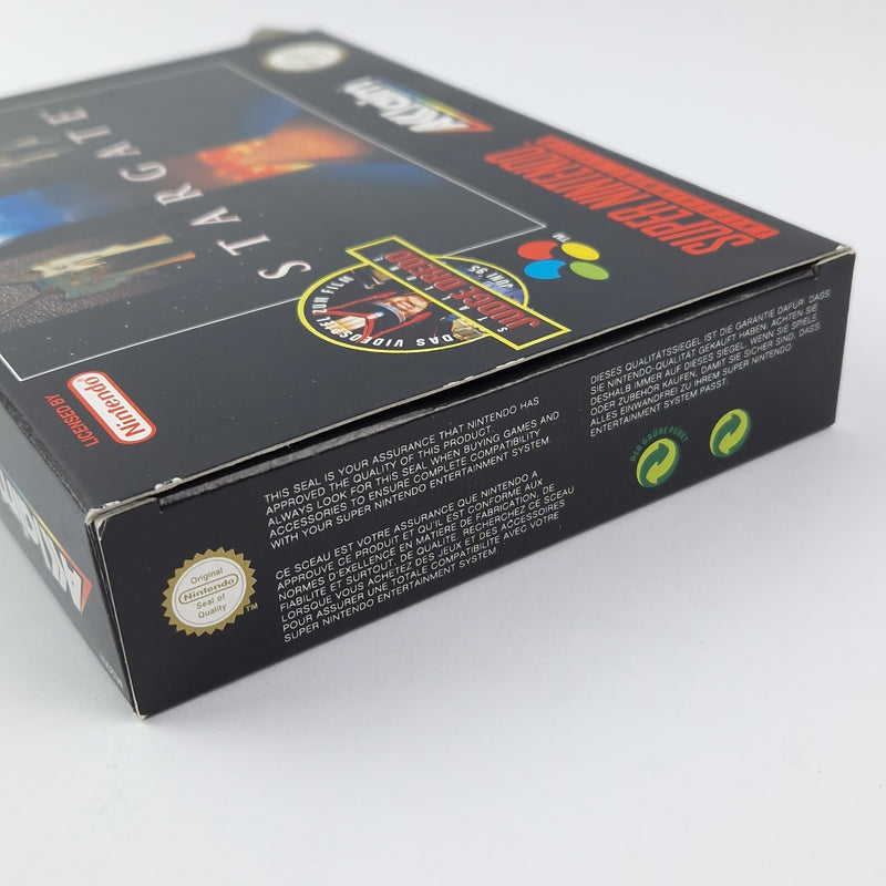 Super Nintendo Spiel : Stargate - OVP Anleitung Modul | SNES PAL EUR