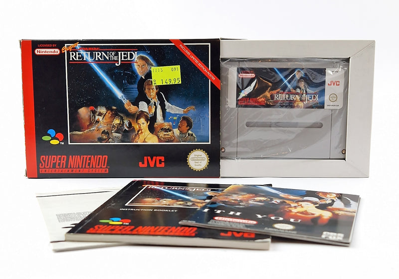 Super Nintendo Spiel : Super Star Wars Return of the Jedi - OVP SNES PAL