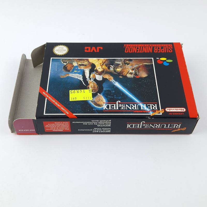 Super Nintendo Spiel : Super Star Wars Return of the Jedi - OVP SNES PAL