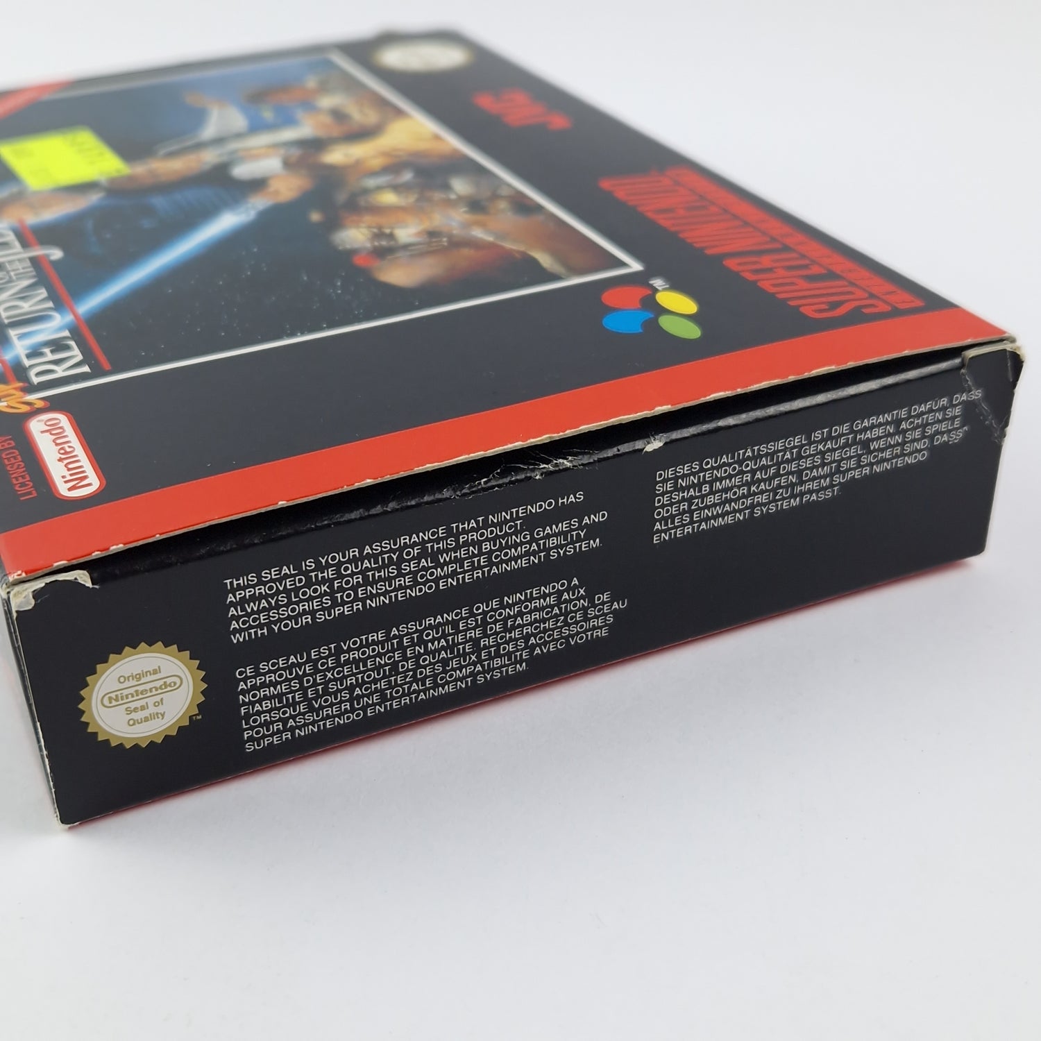Super Nintendo Game: Super Star Wars Return of the Jedi - OVP SNES PAL