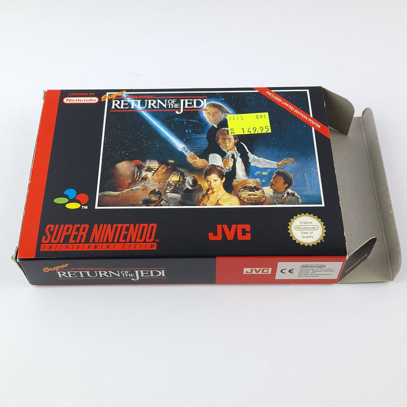 Super Nintendo Spiel : Super Star Wars Return of the Jedi - OVP SNES PAL