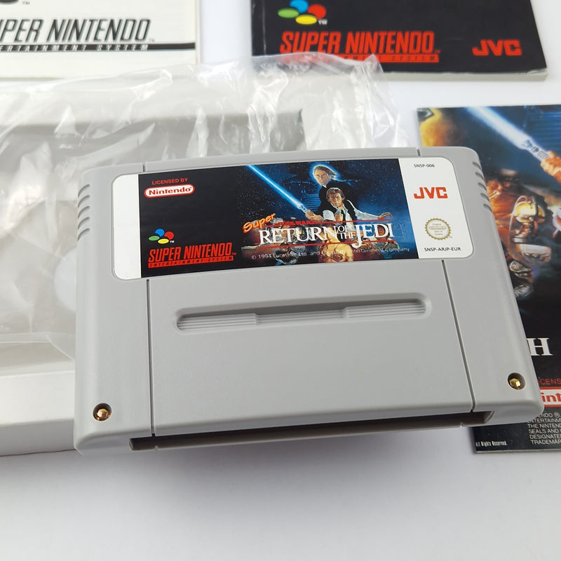 Super Nintendo Spiel : Super Star Wars Return of the Jedi - OVP SNES PAL