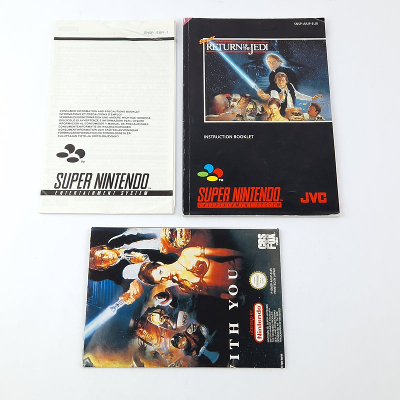 Super Nintendo Spiel : Super Star Wars Return of the Jedi - OVP SNES PAL