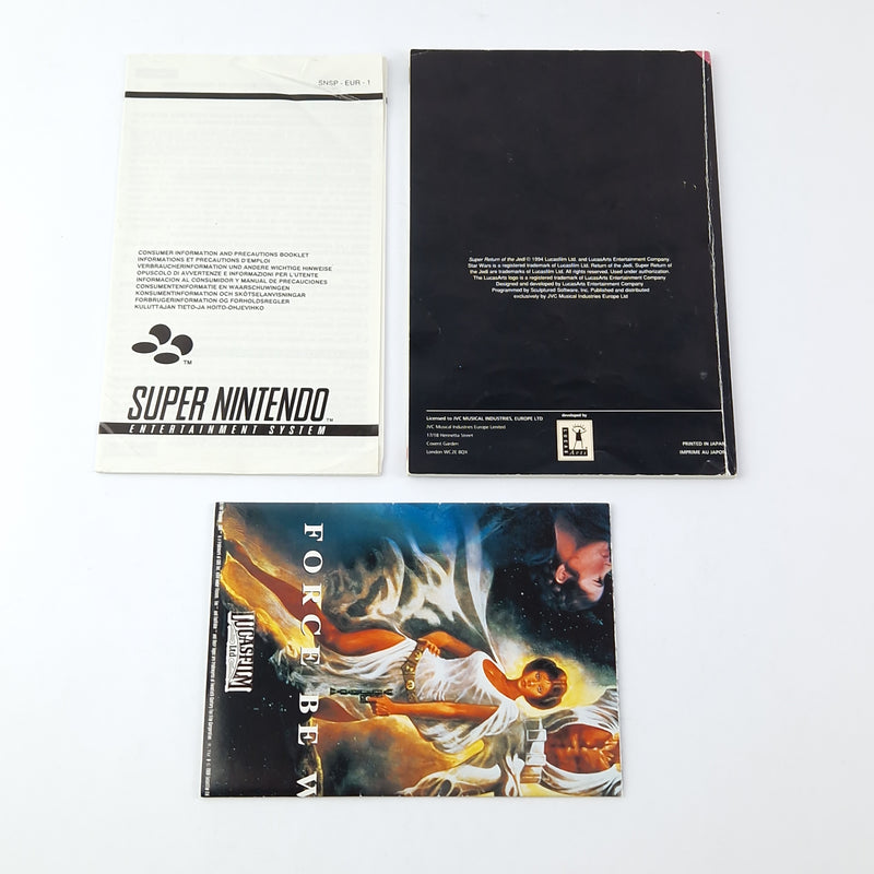 Super Nintendo Spiel : Super Star Wars Return of the Jedi - OVP SNES PAL