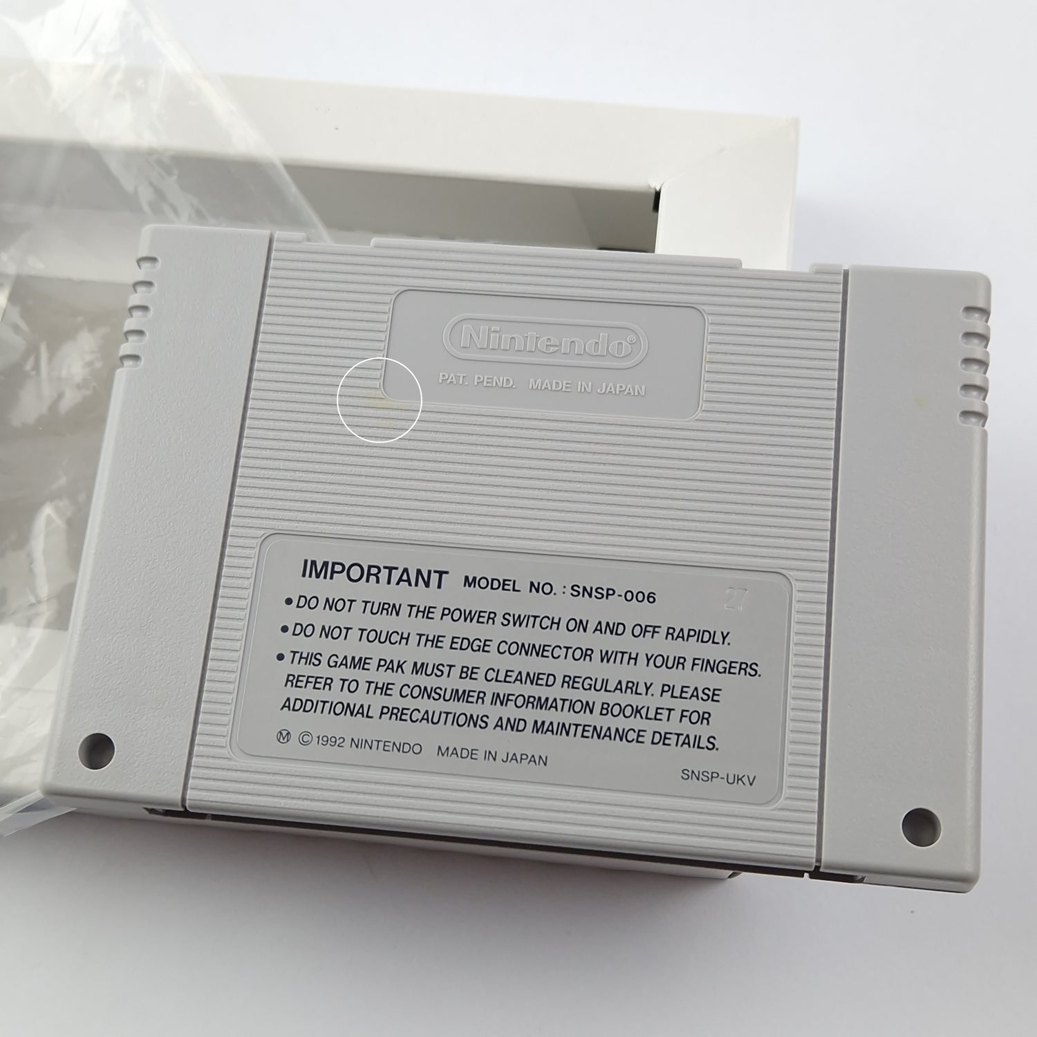 Super Nintendo Spiel : Super Turrican - OVP Anleitung Modul | SNES PAL Game