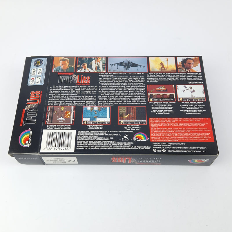 Super Nintendo Spiel : Schwarzenegger True Lies - OVP l | SNES PAL Game