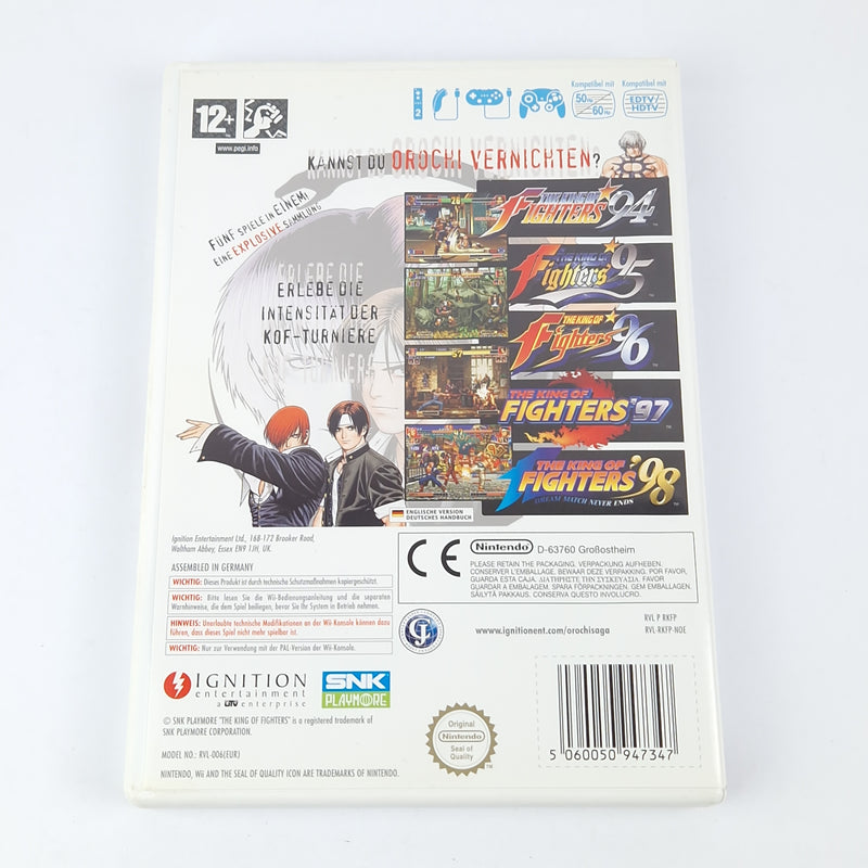 Nintendo Wii game: The King of Fighters Collection The Orochi Saga - original packaging