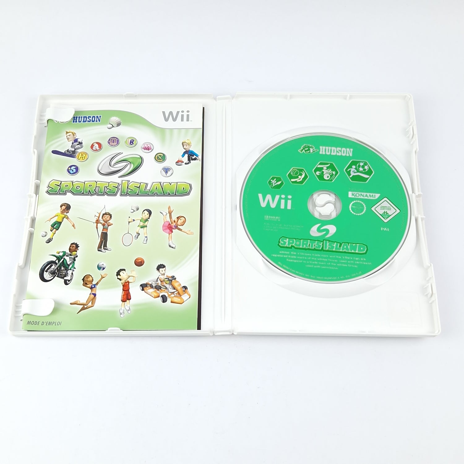 Nintendo Wii games: Sports Island & Wii Play as a bundle - original packaging instructions CD