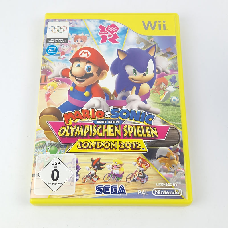 Nintendo Wii game: Mario &amp; Sonic at the Olympic Games London 2012 - original packaging