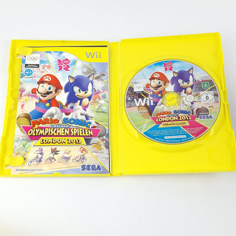 Nintendo Wii Spiel : Mario & Sonic bei den Olympischen Spielen London 2012 - OVP