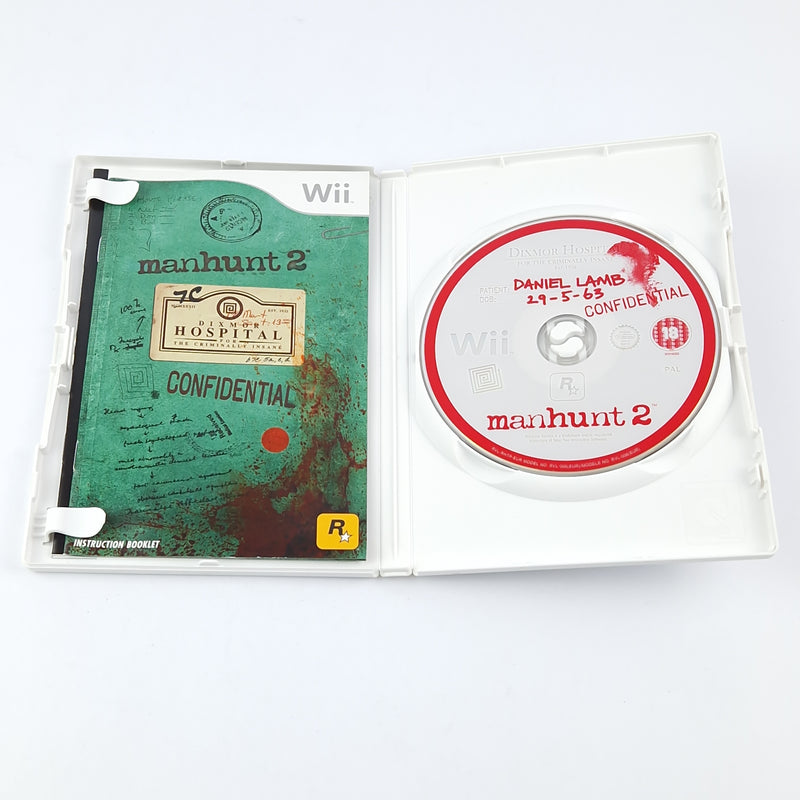 Nintendo Wii game: Manhunt 2 - OVP instructions CD Pal USK18