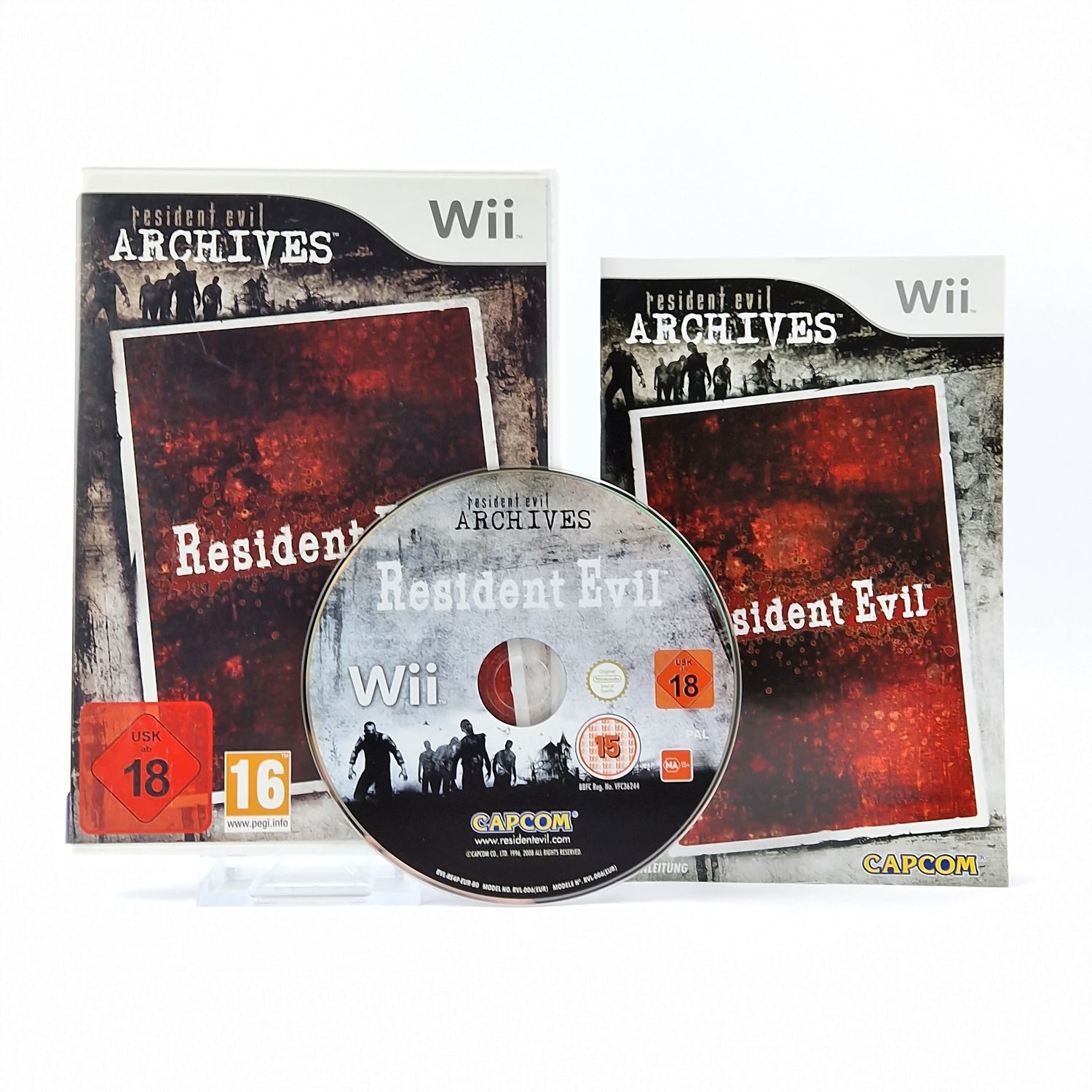 Nintendo Wii game: Resident Evil Archives - OVP instructions CD Pal USK18